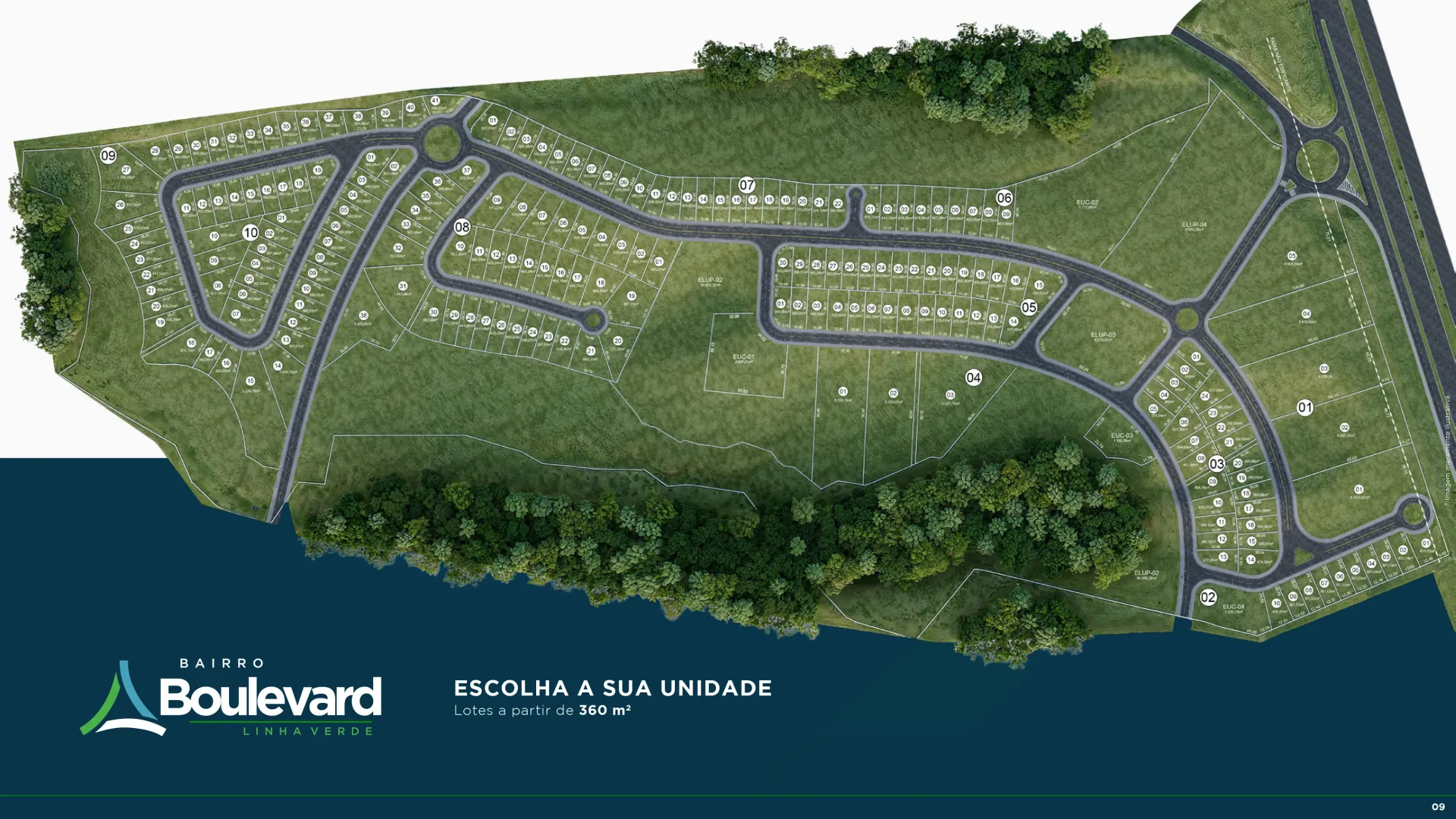 Boulevard Linha Verde ramos loteamentos ramos empreendimentos escolha sua unidade